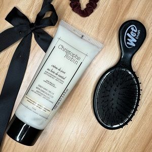 Daily hair cream. Hair care.